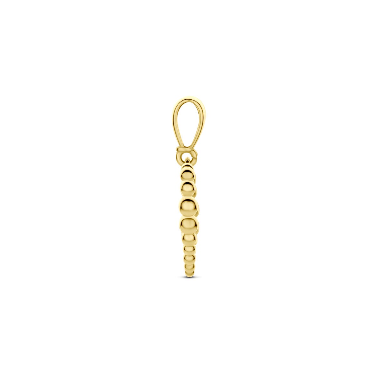 9k Geelgouden hart hanger