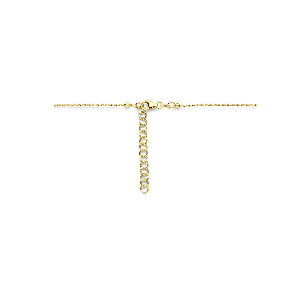 Gouden ketting – 14k geelgoud, verfijnd design van 1 mm breed