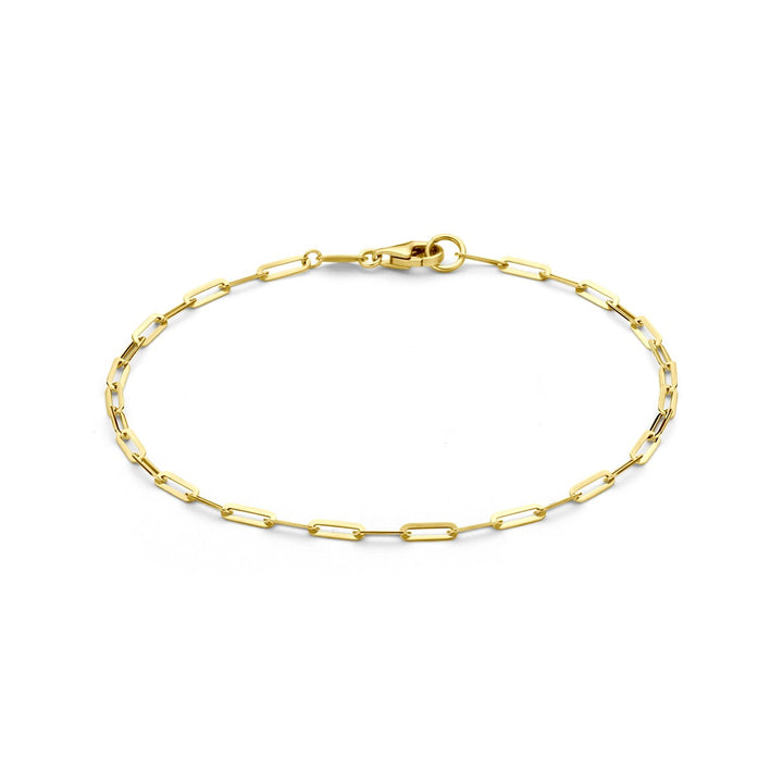 Gouden dames armband – 14k anker schakel