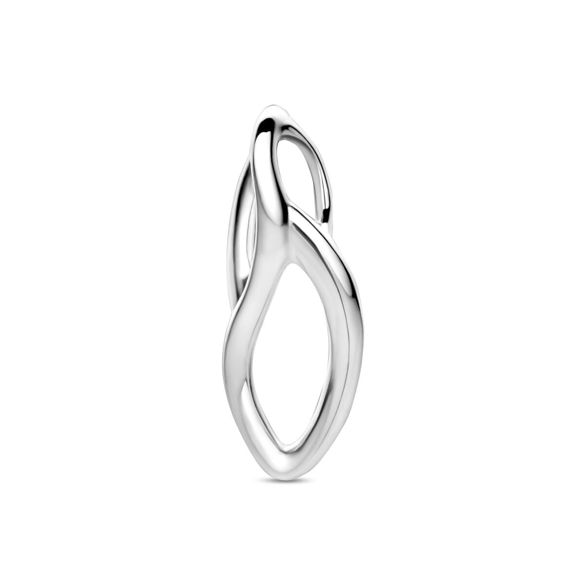 Gerhodineerd 925k zilveren hanger