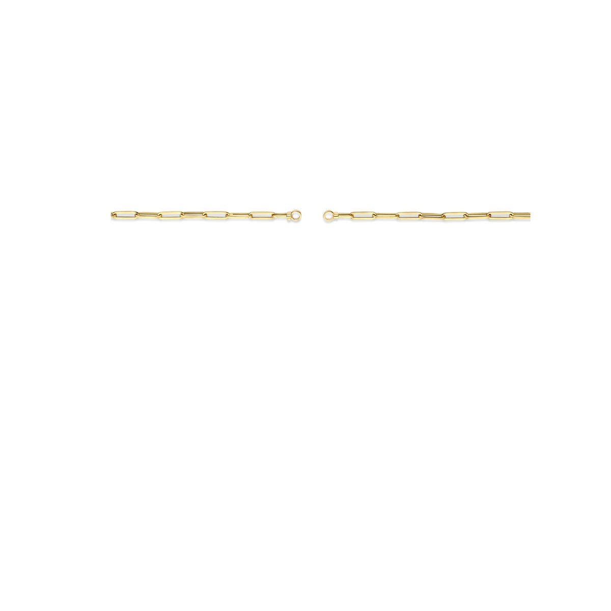 14k Geelgouden Collier zonder Slot