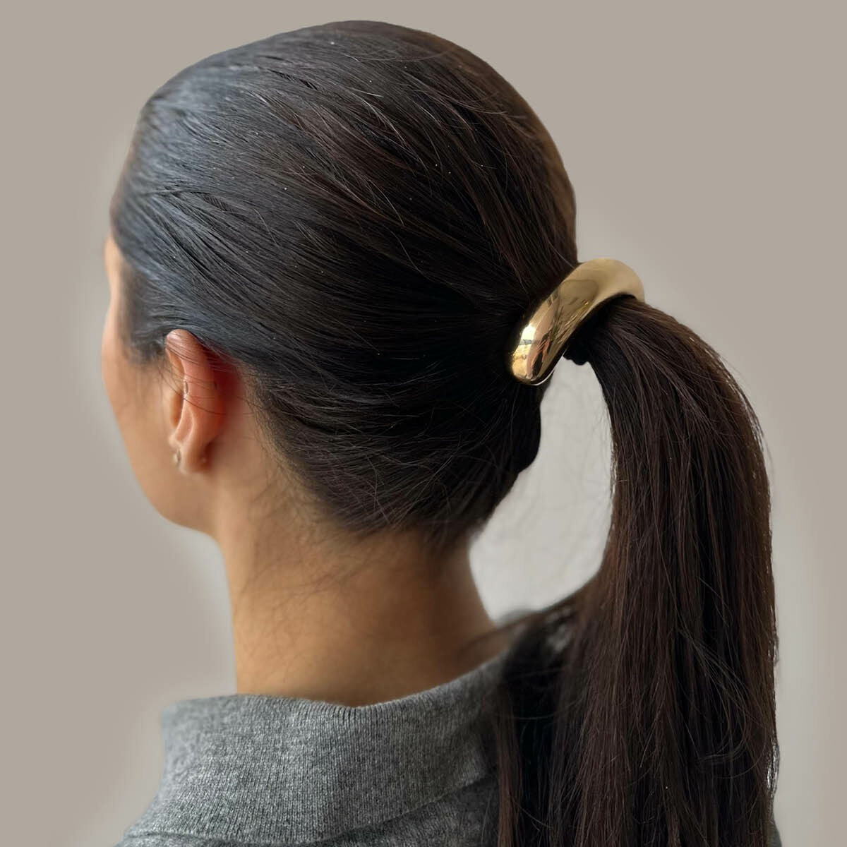 Stalen hair cuff met ion plating – 76 mm