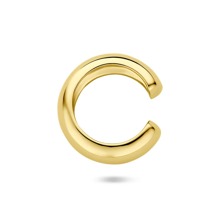 Verguld zilveren earcuff