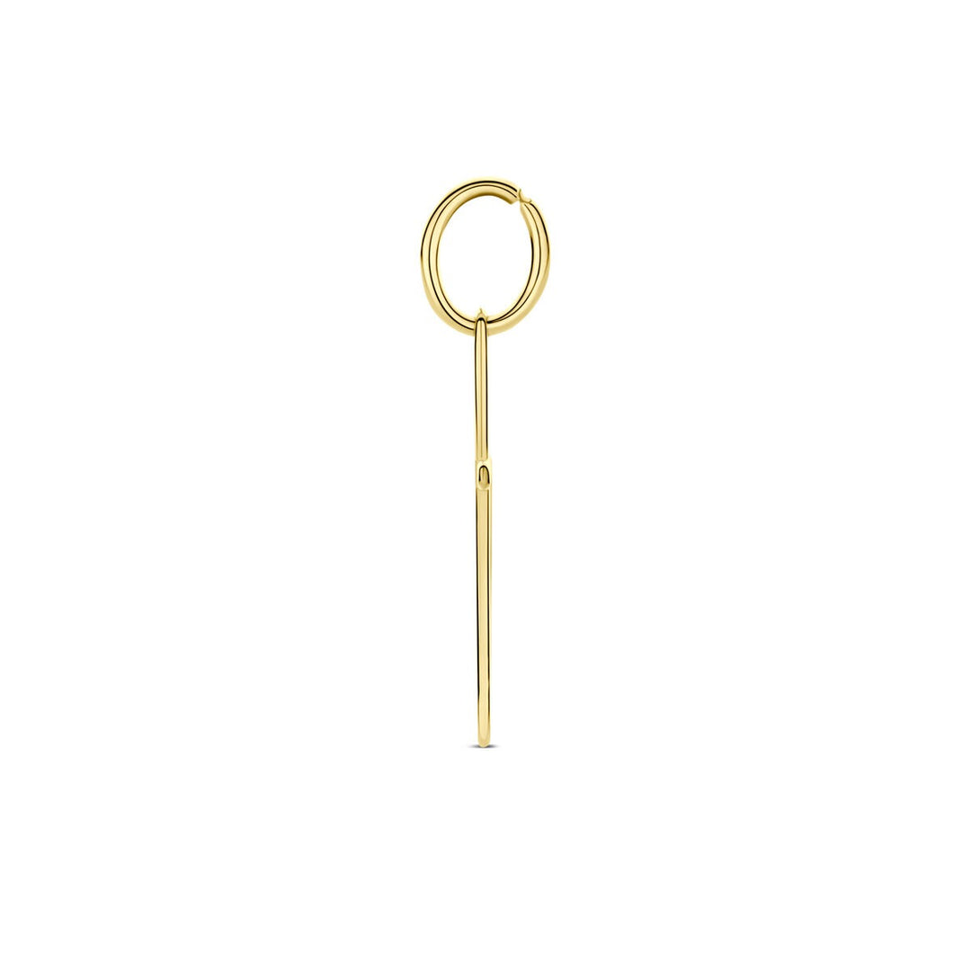 9k geelgouden hanger kruis