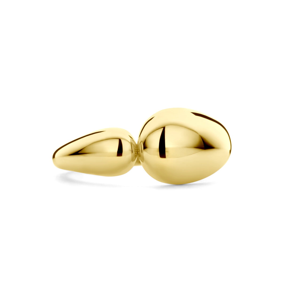 14k gouden dames ring – 9 mm