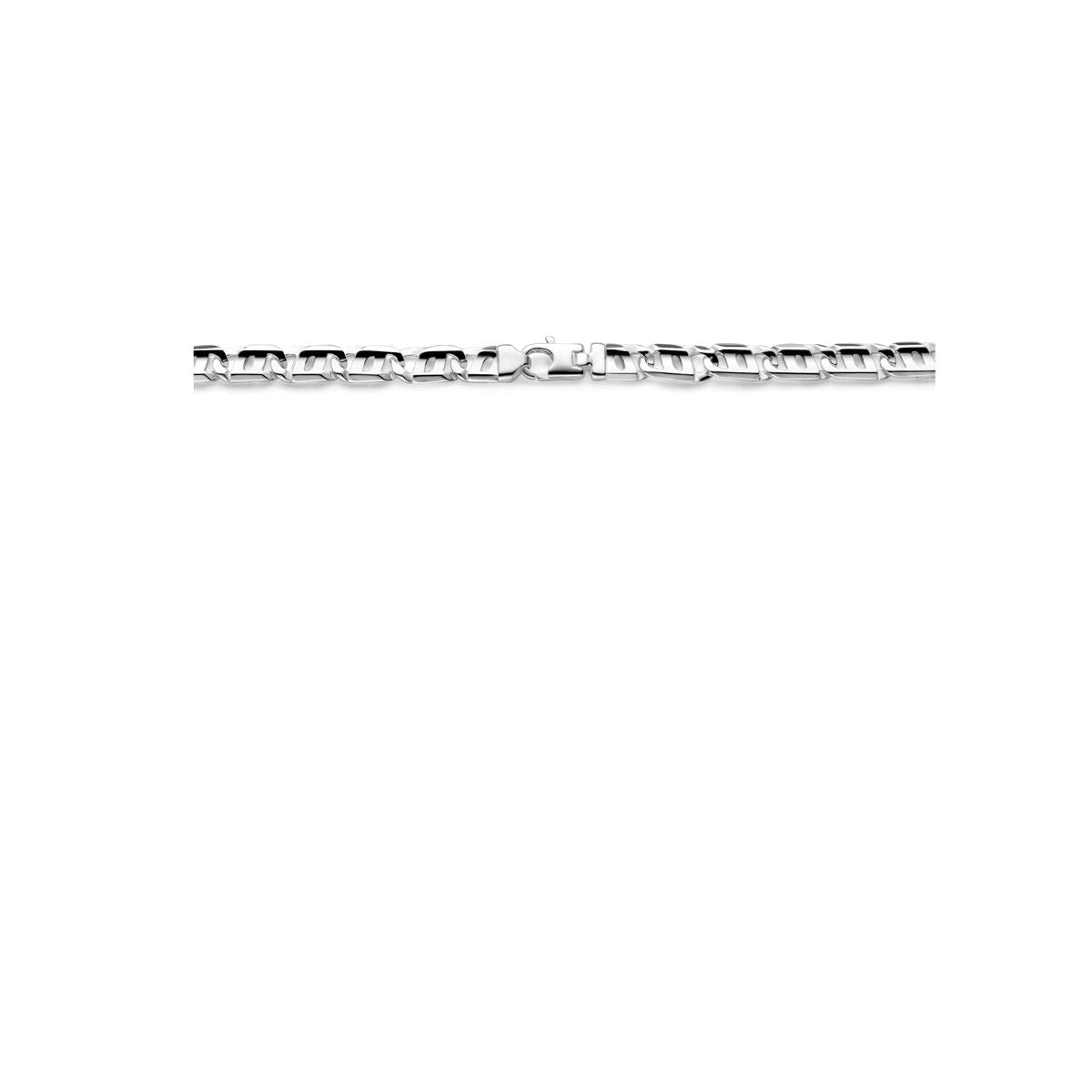Zilveren heren ketting – Anker schakel 7mm