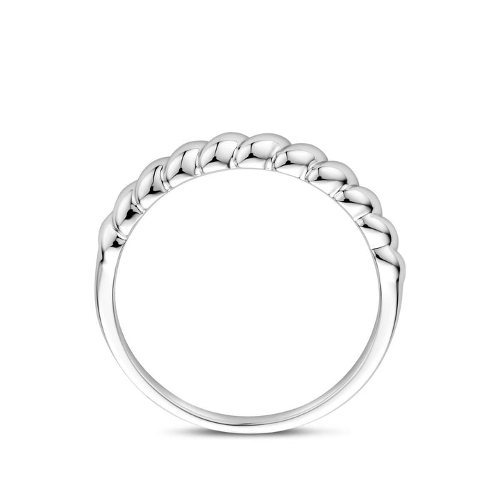 Gerhodineerd 925 zilveren ring