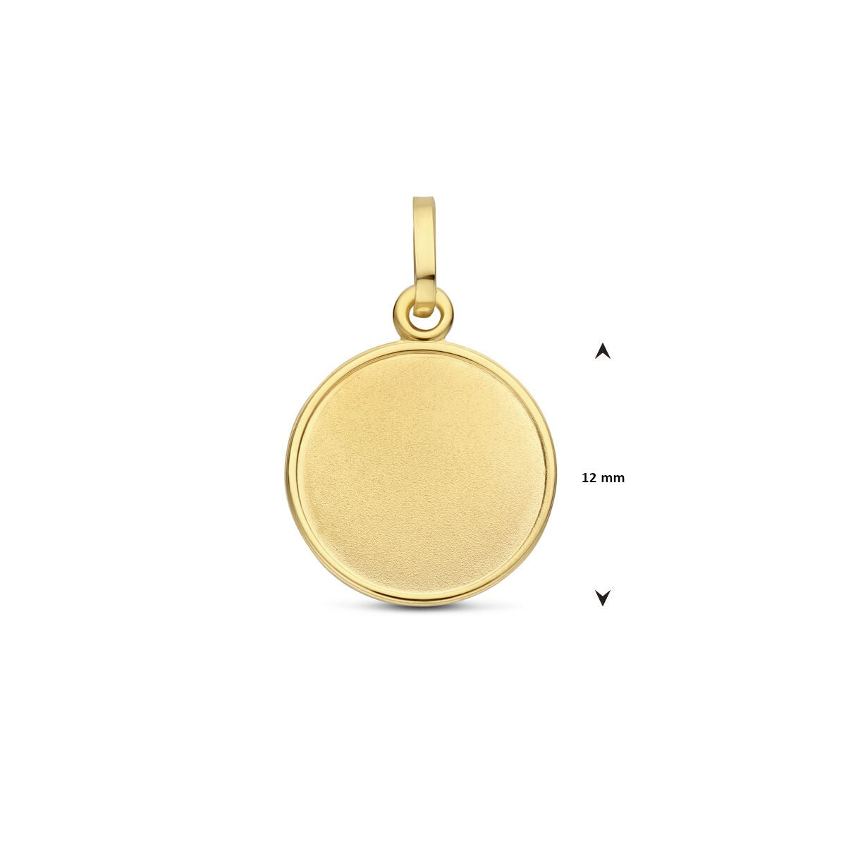 14k geelgouden graveerhanger – subtiel en betekenisvol
