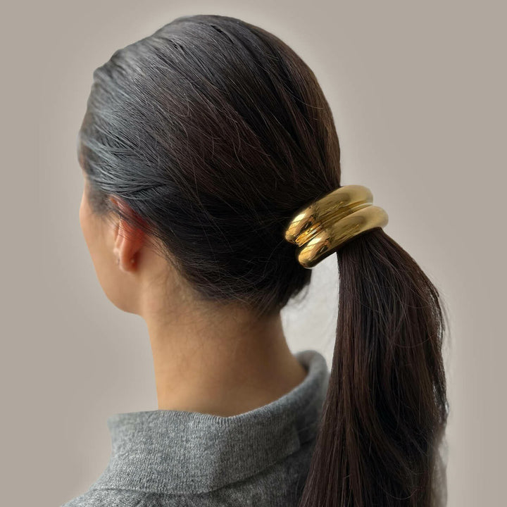Stalen hair cuff met ion plating – 76 mm