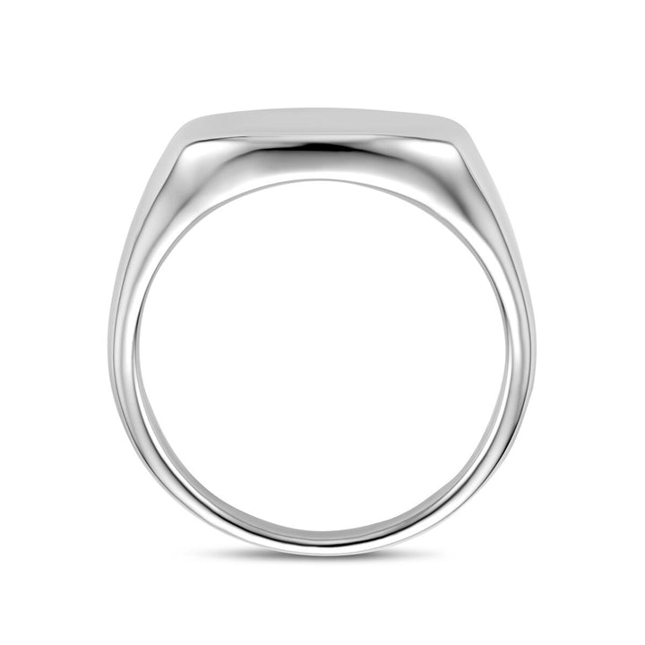 925 Gerhodineerd Zilveren Graveerring