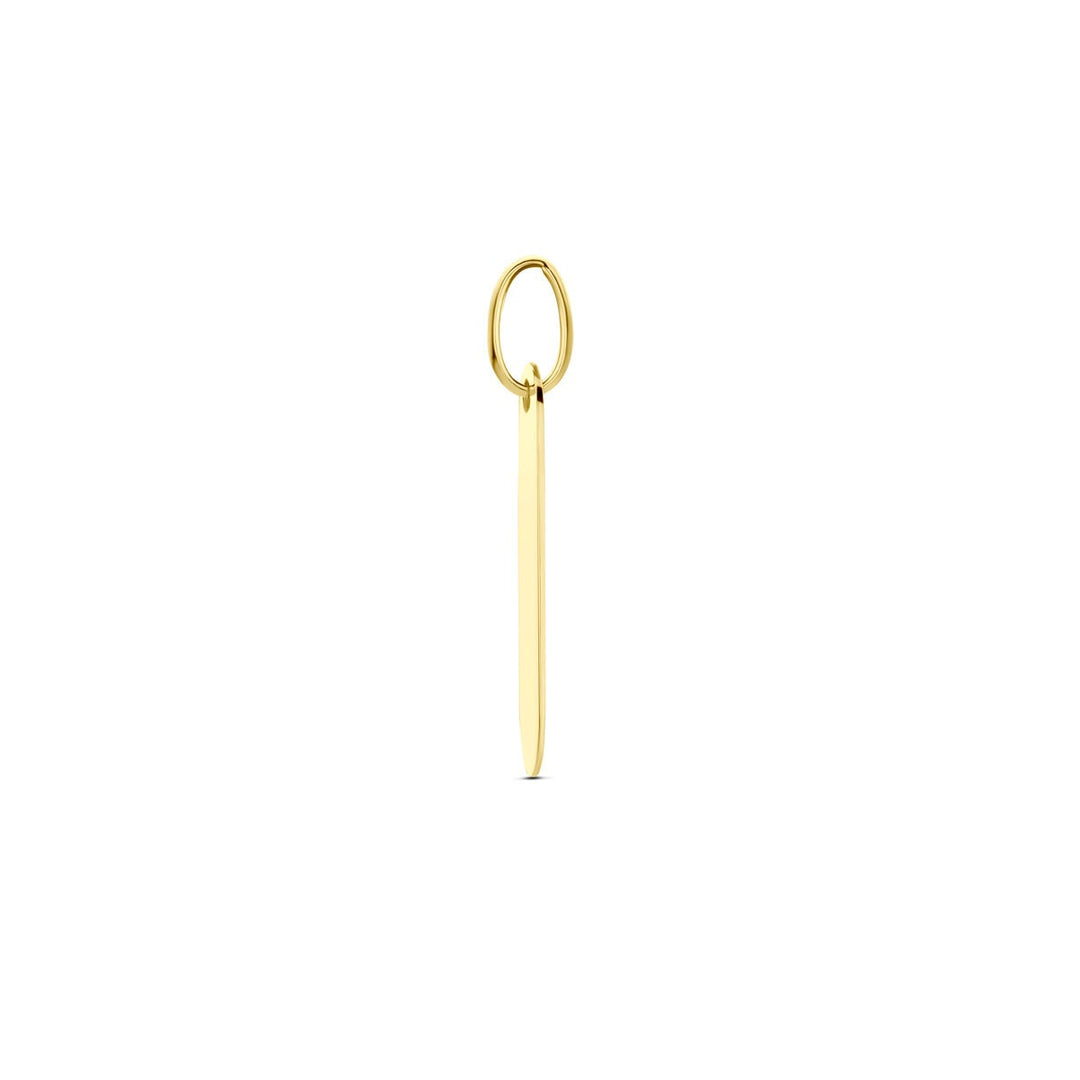 14k geelgouden hanger