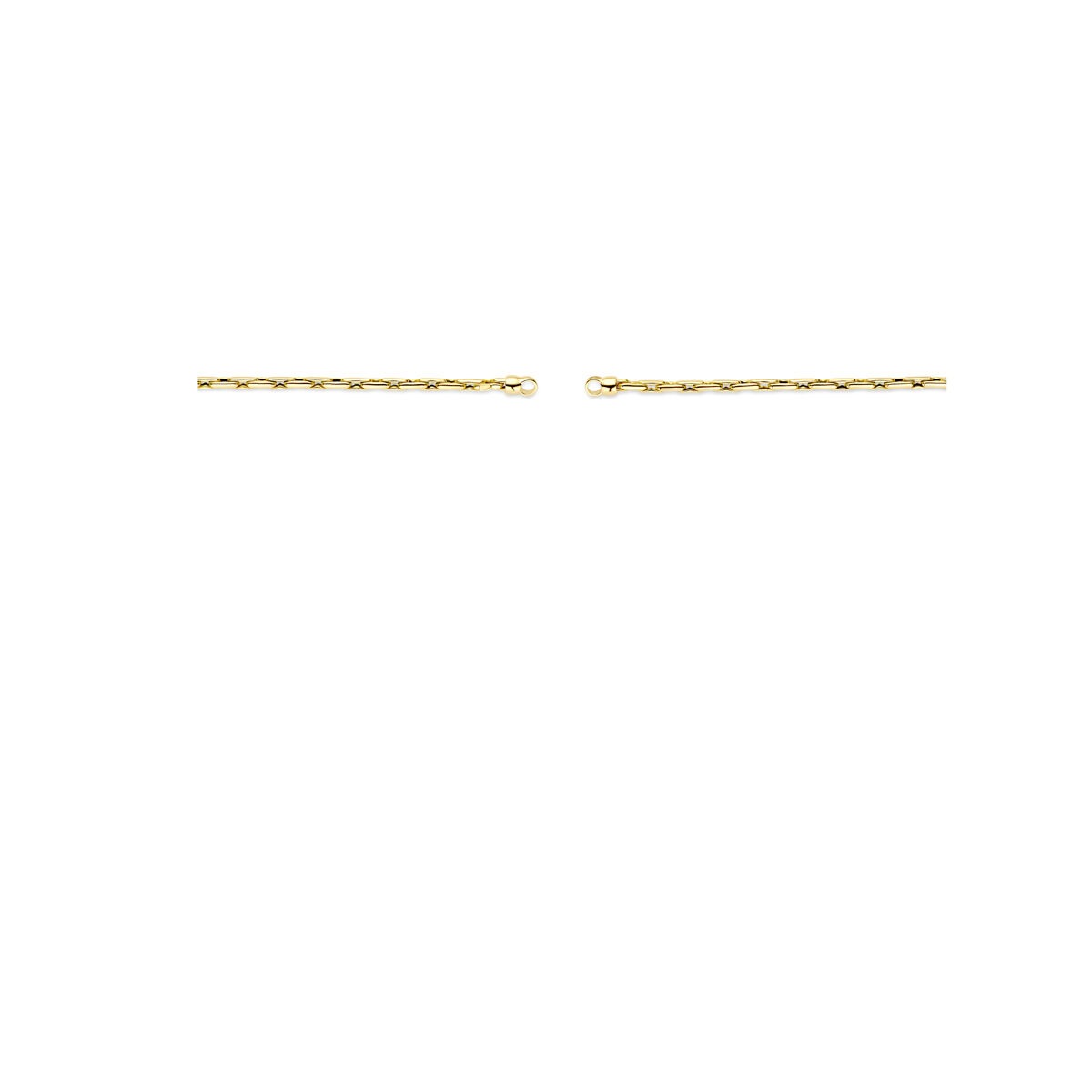 14k Geelgouden Collier zonder Slot
