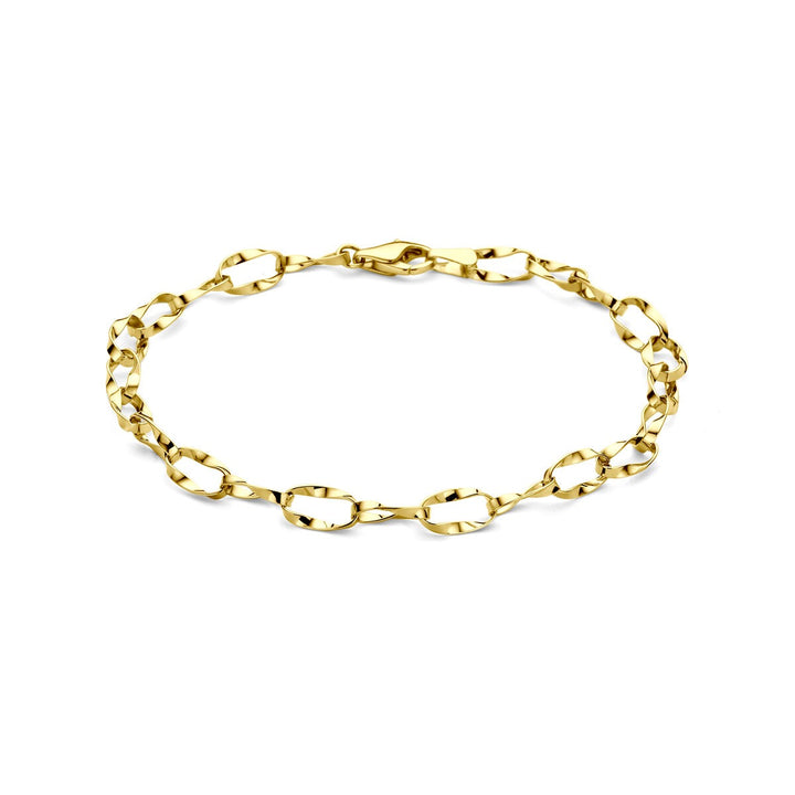 Gouden dames armband – 14k anker schakel