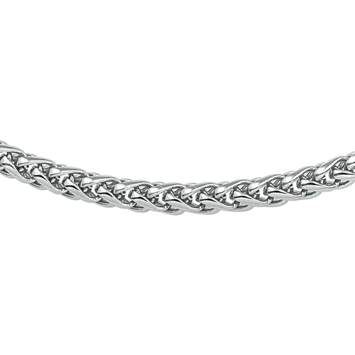 Stalen ketting vossestaart – zilverkleurig