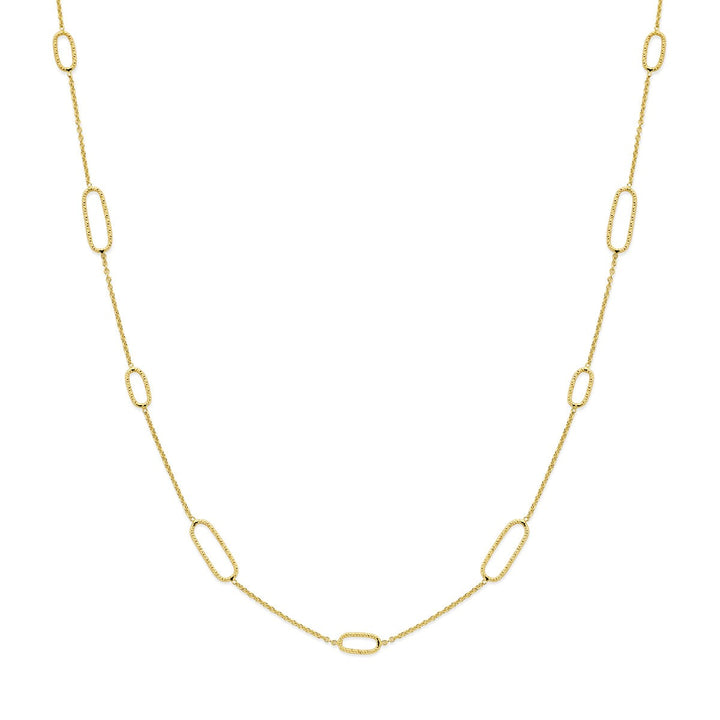 Gouden ketting zonder hanger – 14k geelgoud