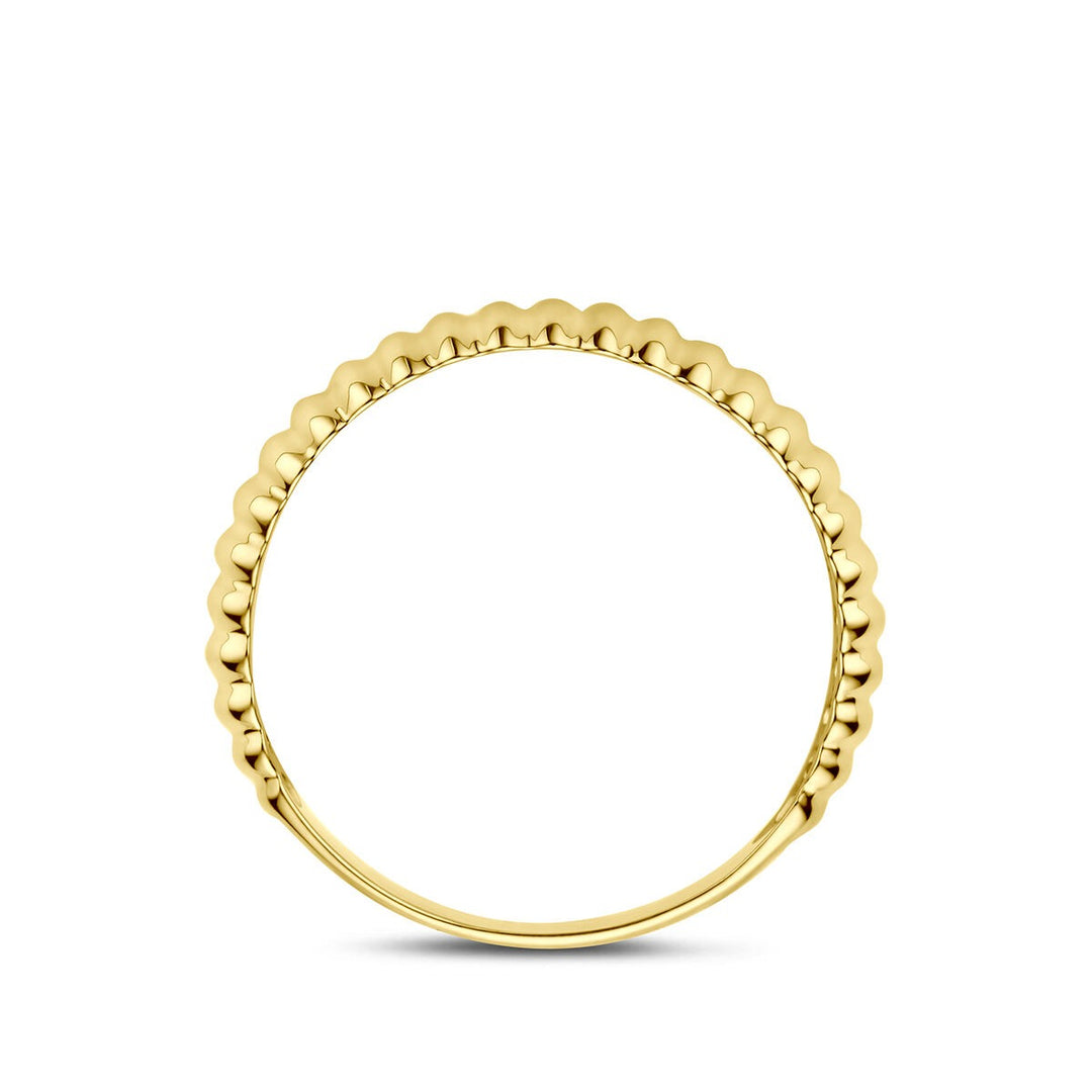 14k Geelgouden ring 4,5 mm