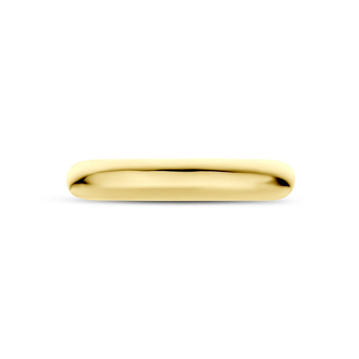 Gouden ring – 14k geelgoud, 4 mm breed