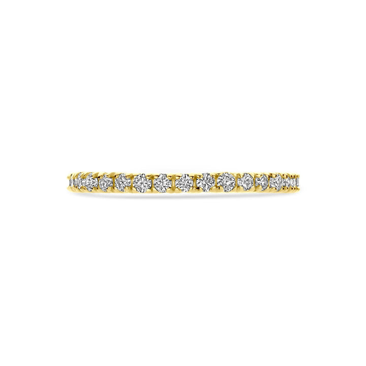 14k Geelgouden Alliance Ring met Diamant – 0.70 ct