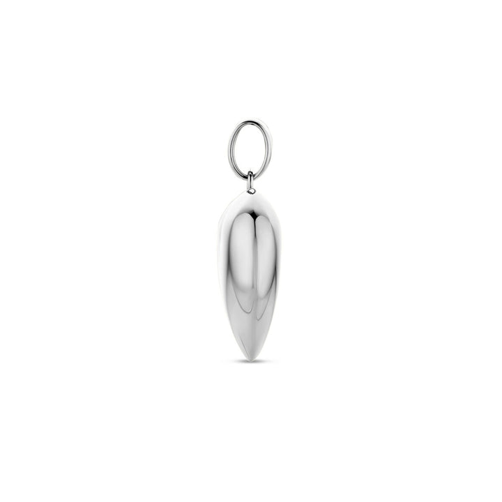 Van der Kooij Collection - pendant heart 32 mm silver rhodium plated