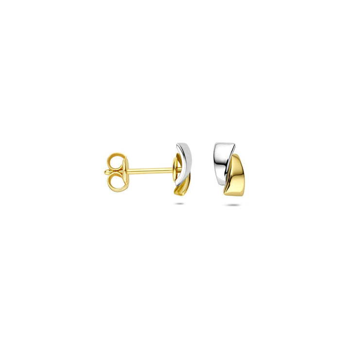 9k bicolor oorknoppen