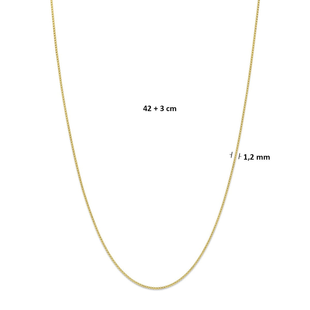 14k Geelgouden collier