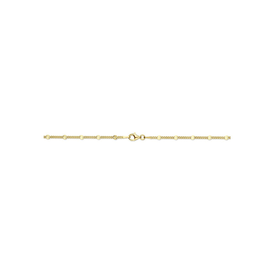Verguld 925 zilveren y-ketting