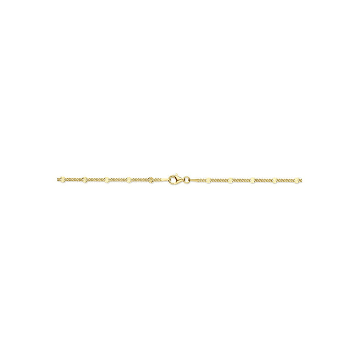 Verguld 925 zilveren y-ketting