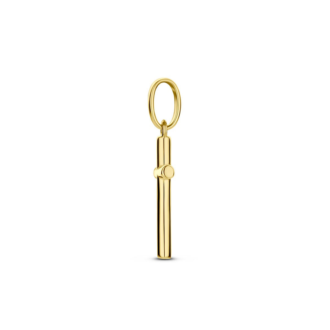 9k Geelgouden kruishanger