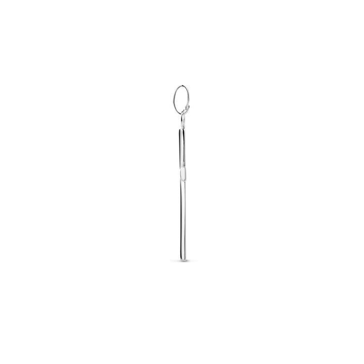 Zilveren kruis hanger – gerhodineerd 925 zilver