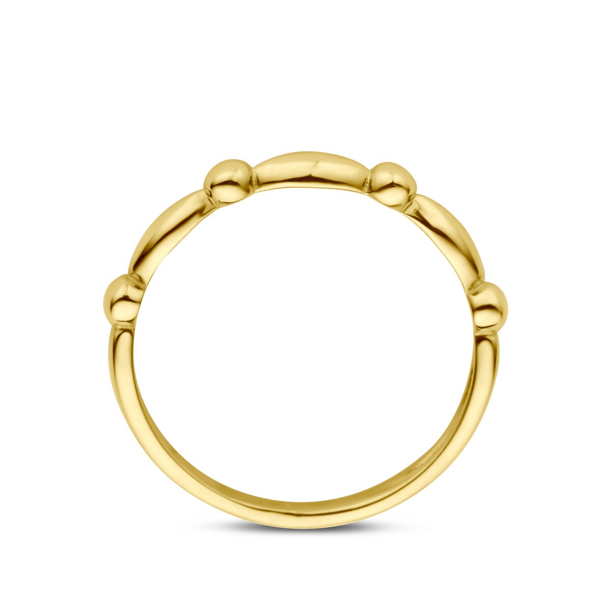9k Geelgouden dames ring