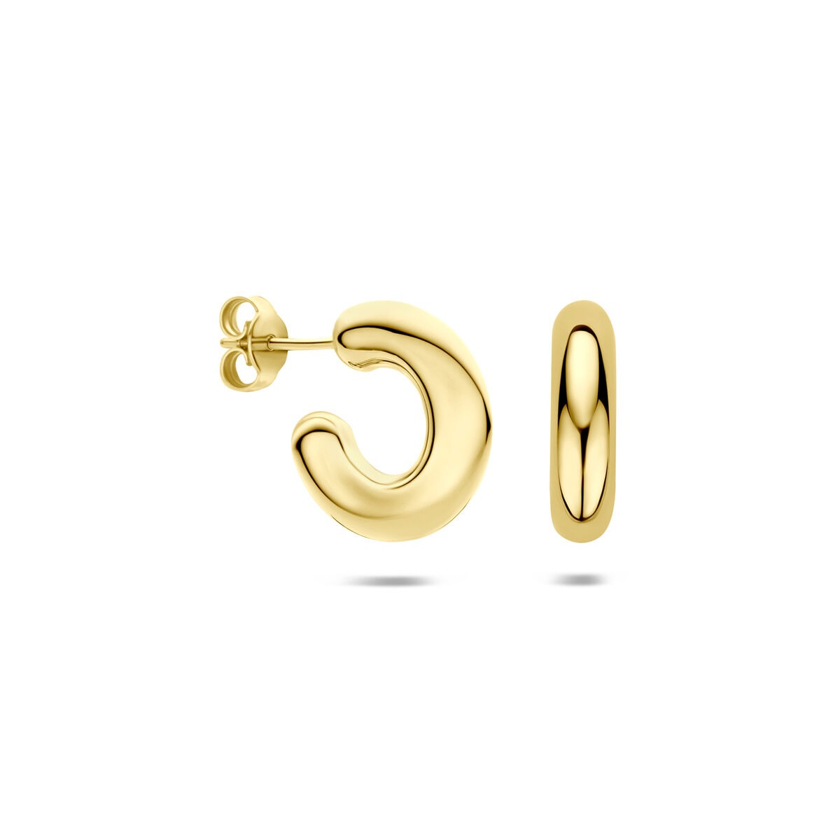 14k Geelgouden stekeroorringen