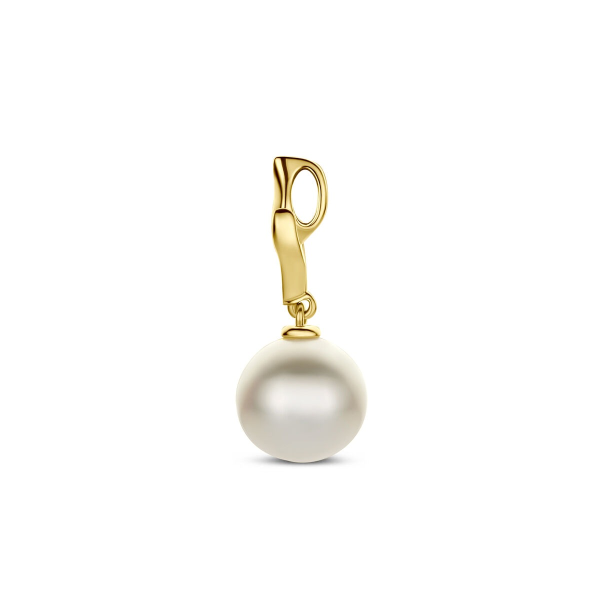 14k Geelgouden hanger met parel