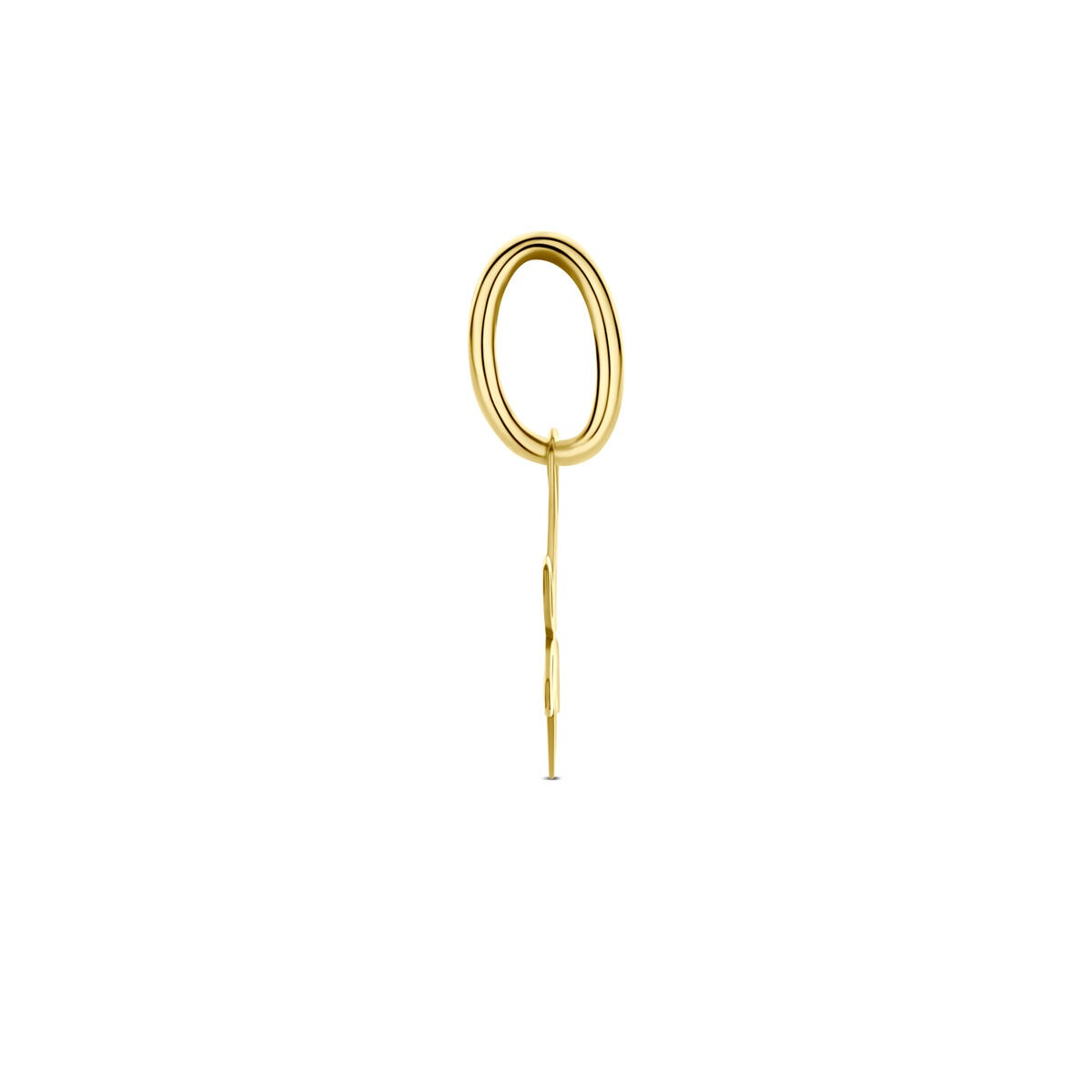 14k geelgouden hanger kruis