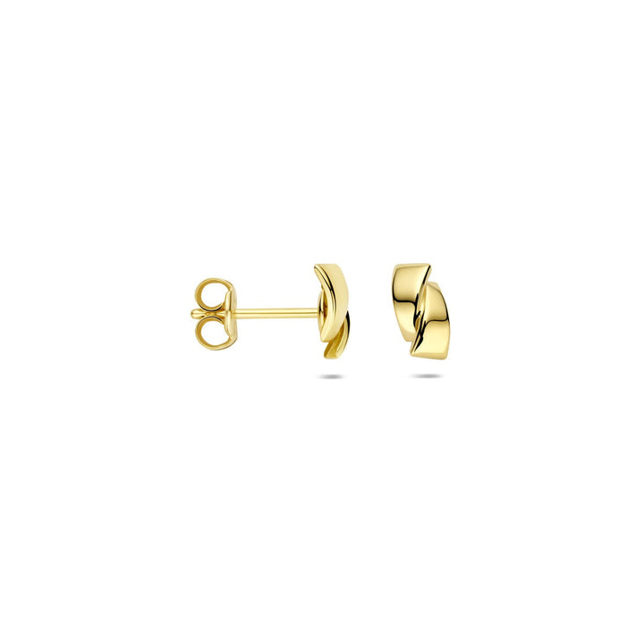 ear studs 14K yellow gold