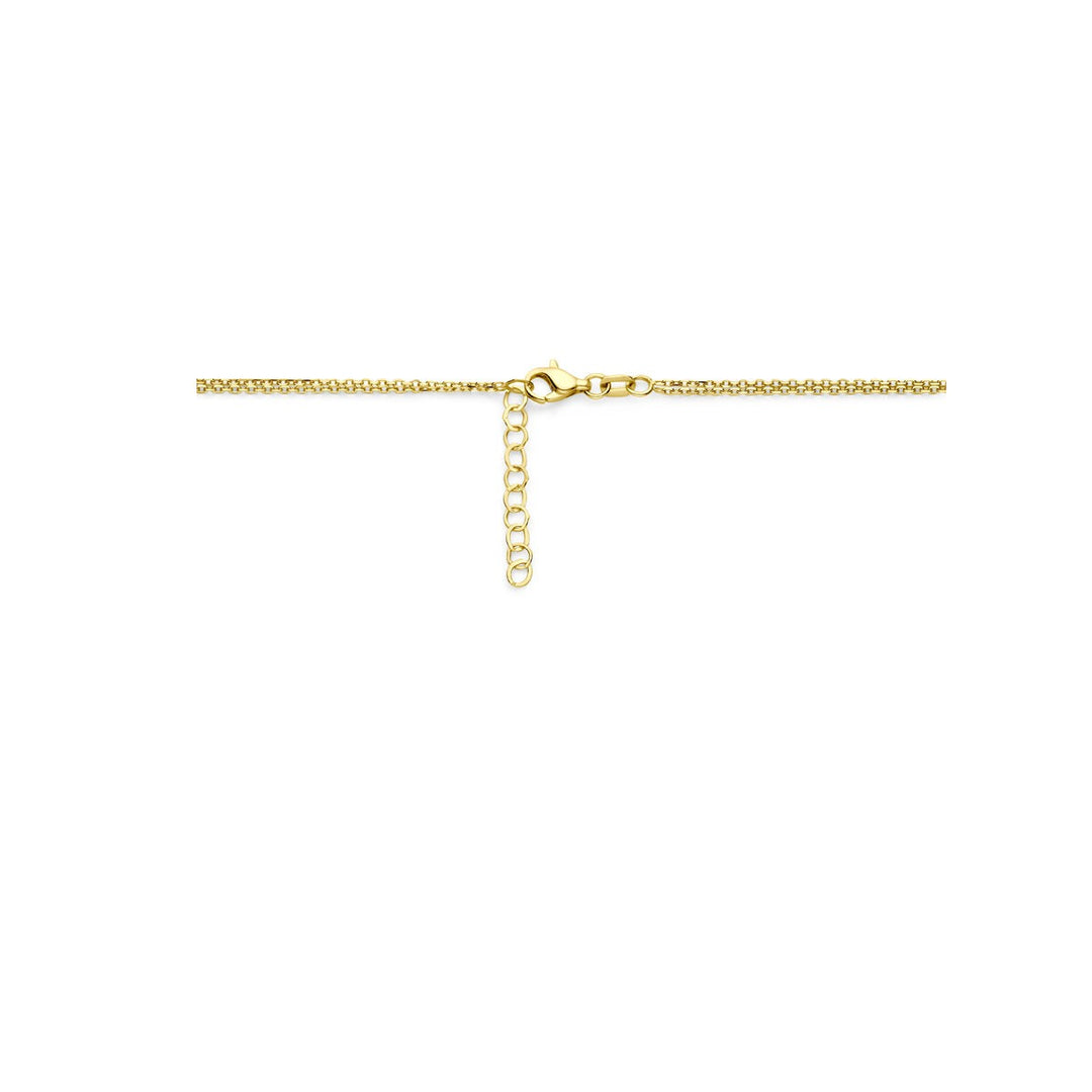 necklace 41 + 3 cm 14K yellow gold