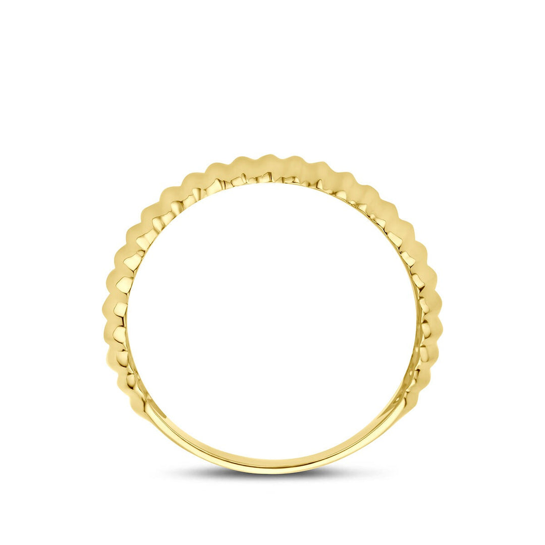 14k Geelgouden ring 6 mm