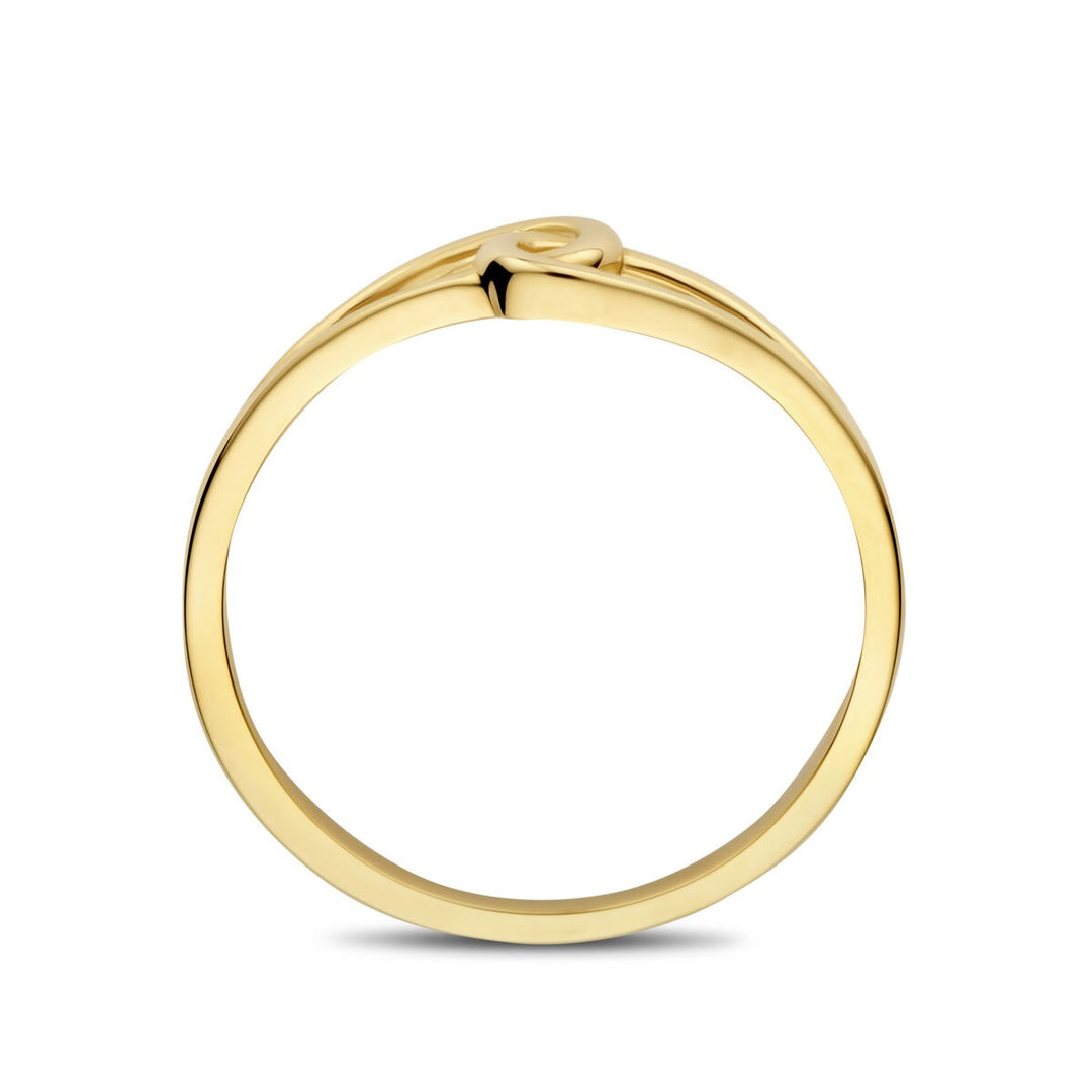 9k Geelgouden Ring 5 mm