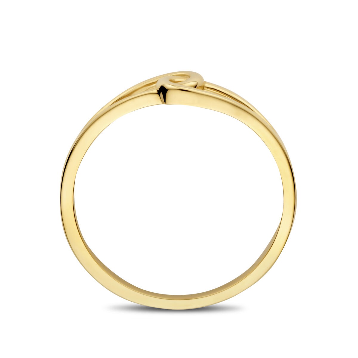 9k Geelgouden Ring 5 mm