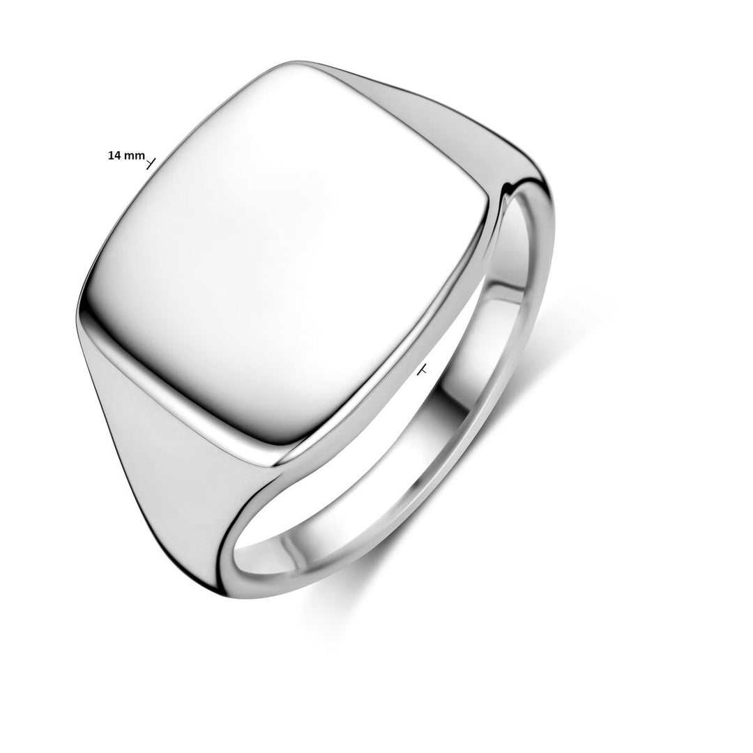 925 Gerhodineerd Zilveren Graveerring