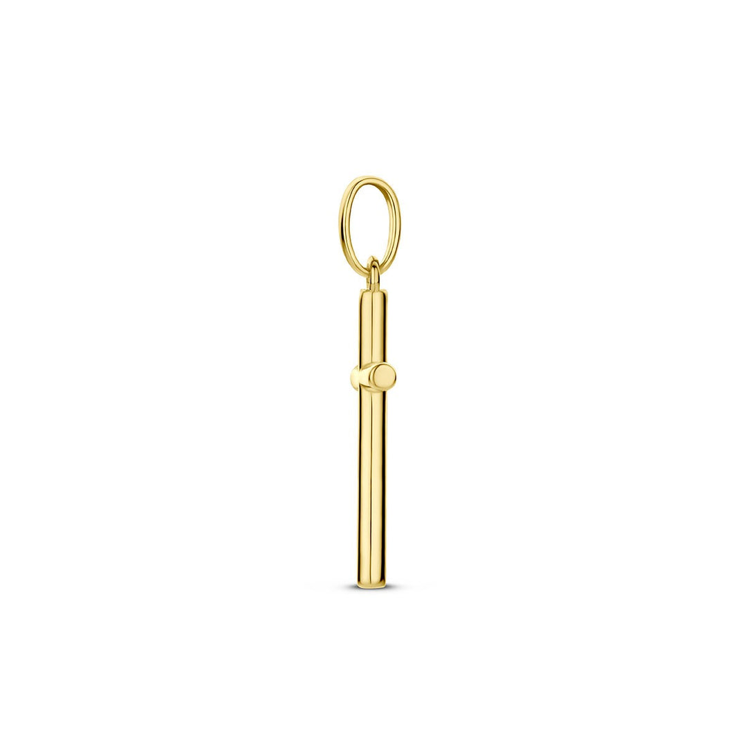 9k Geelgouden kruishanger