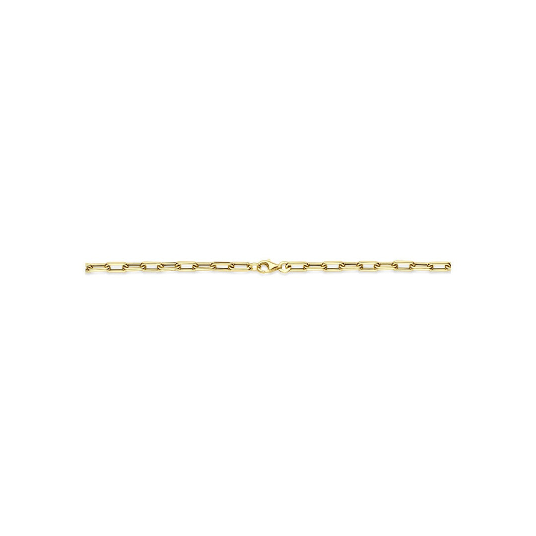14k geelgouden anker ketting
