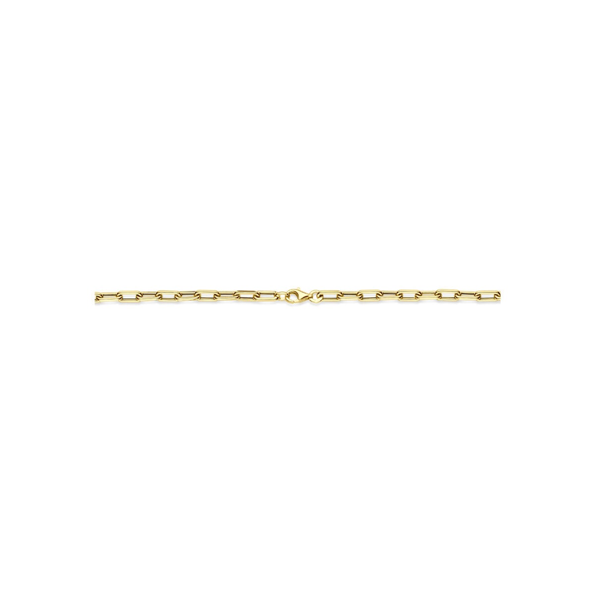 14k geelgouden anker ketting