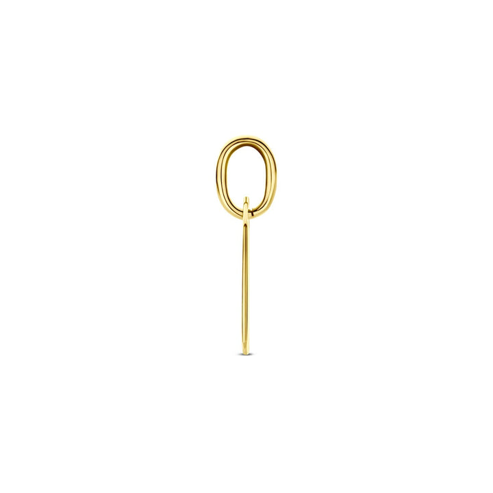 9k Geelgouden Ketting met Hanger Hartje