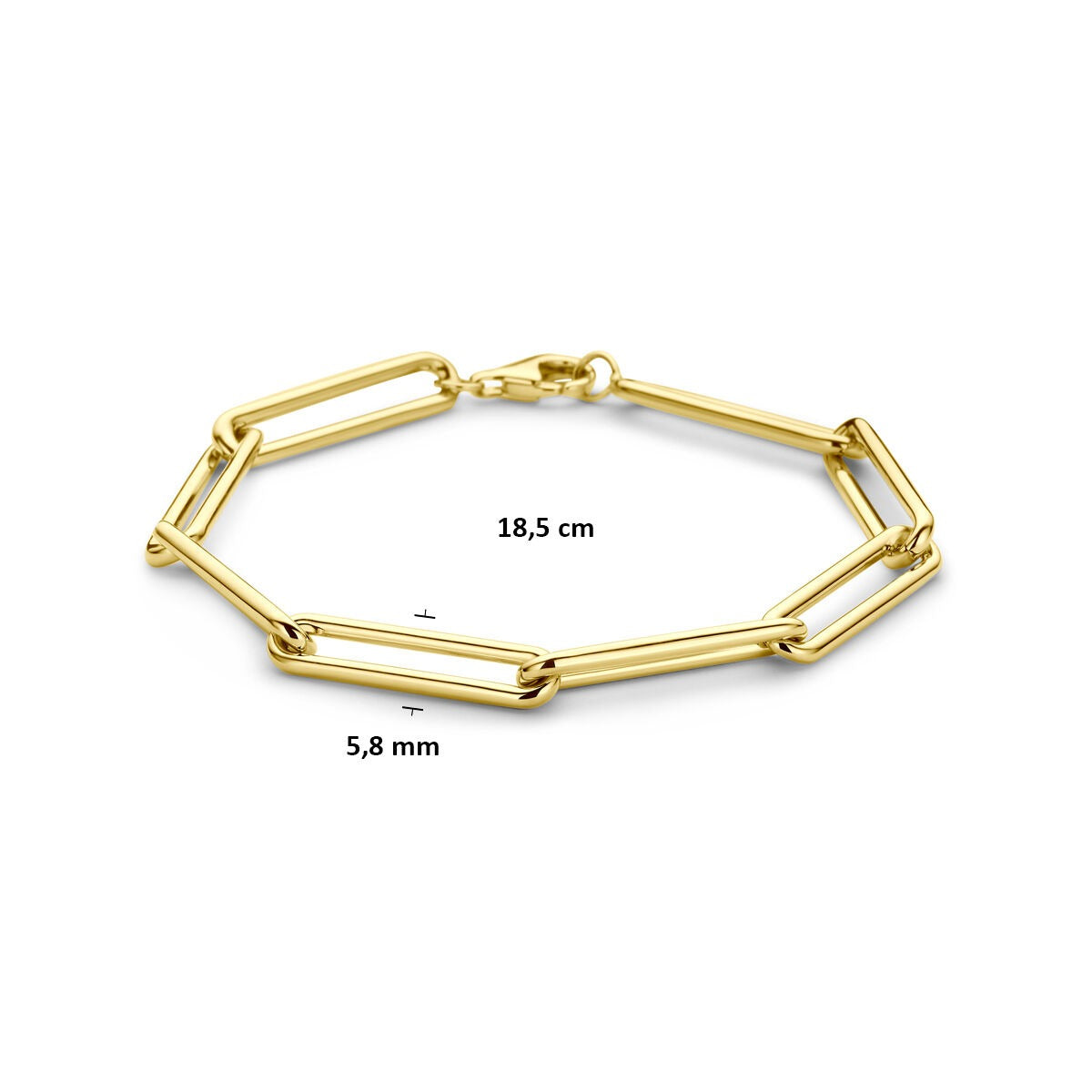 14k Geelgouden anker armband 5,8 mm