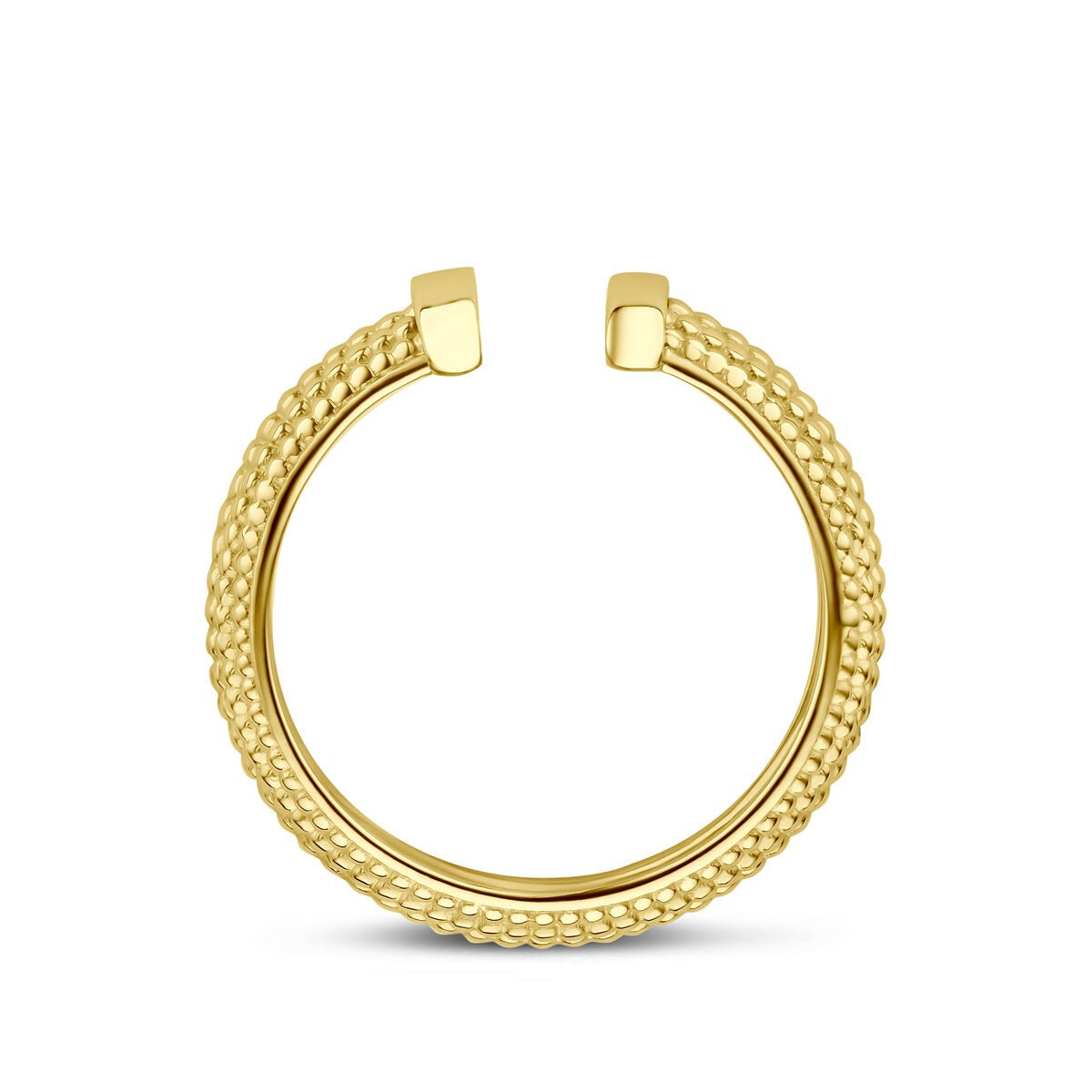 14k geelgouden dames ring