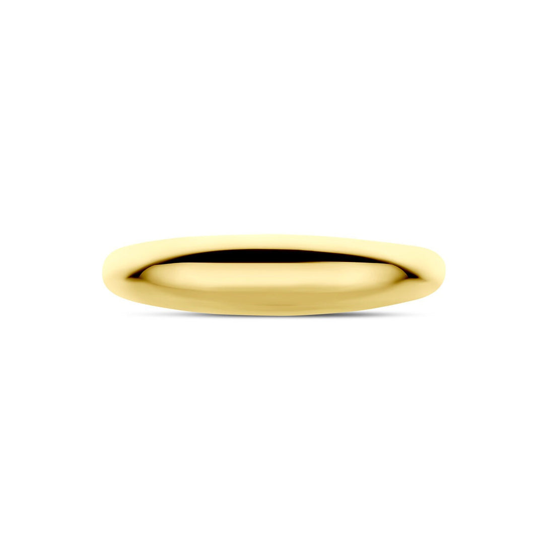 14k Geelgouden ring – 5 mm breed