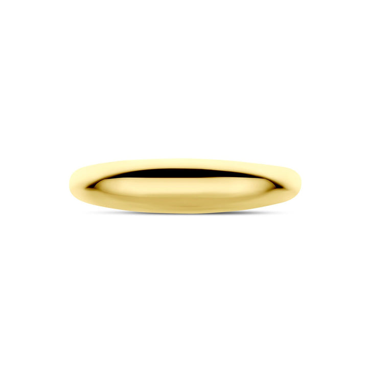 14k Geelgouden ring – 5 mm breed