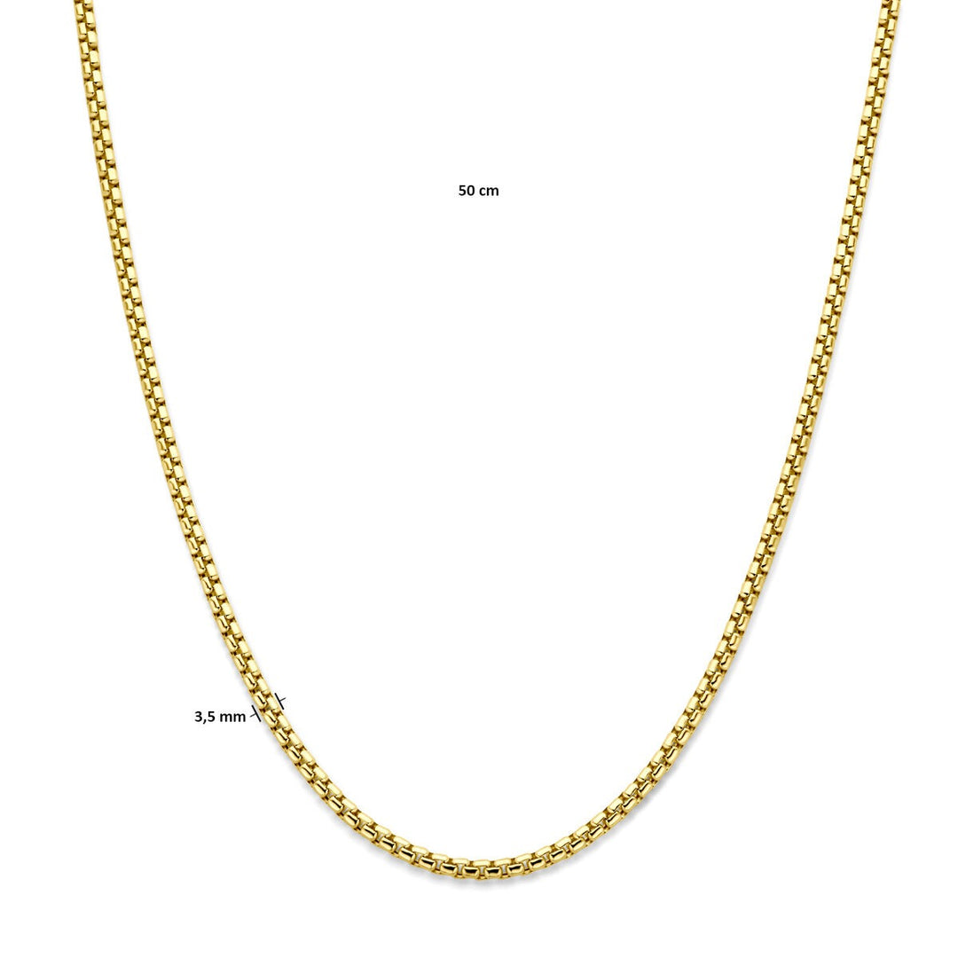 14k Geelgouden Collier Venetiaanse Schakel