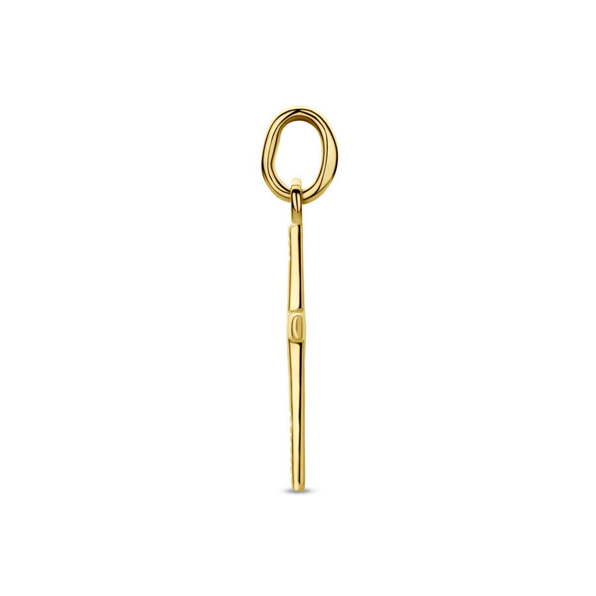 9k geelgouden kruishanger
