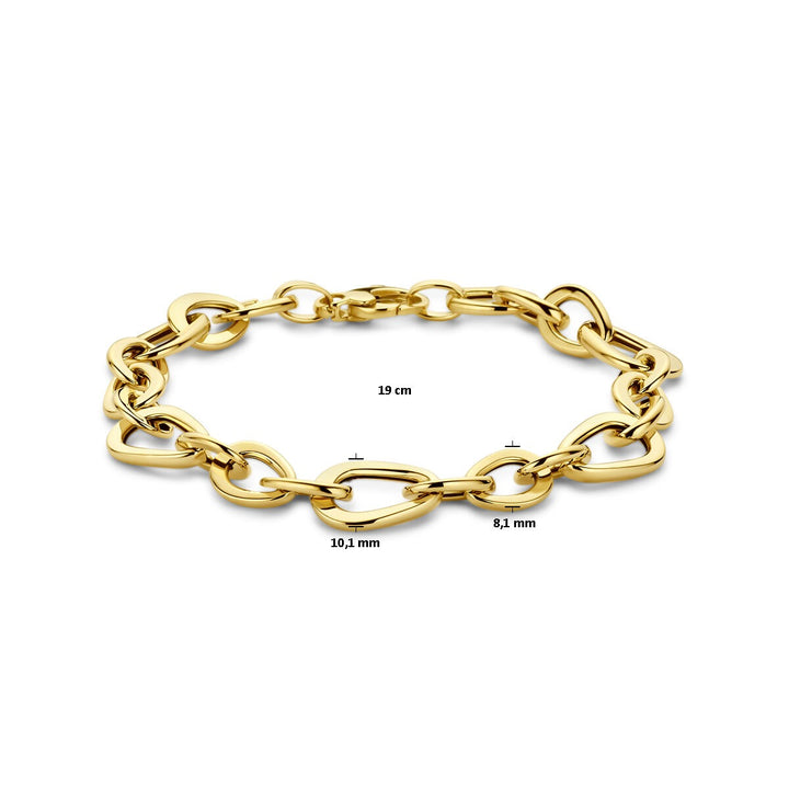 Gouden dames armband – 14k anker schakel